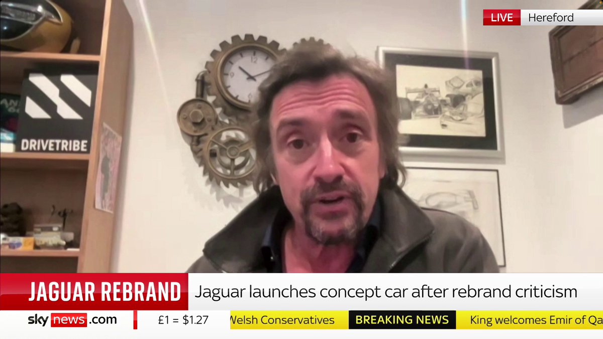Presenter Richard Hammond speaks to Sky News about the future of the car industry: 'For all the gloomy messaging we get actually it's really exciting, it's going to be a kaleidoscope of new technology and wonderful engineering' JayneSeckerSky 📺 Sky 501