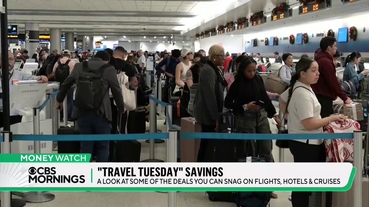 Today is Travel Tuesday — an opportunity to save on flights, hotels and cruises. Last year, there were nearly twice as many travels deals available on the day than there were on Cyber Monday or Black Friday, one airfare tracking site says.