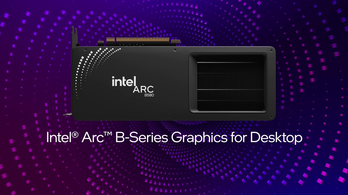 Battlemage is bringing new magic to the gaming world 🪄. Introducing Intel Arc B-Series Graphics (code-named Battlemage), with top-tier performance per dollar, stunning visuals, fluid gameplay and AI-enhanced features. Learn more: