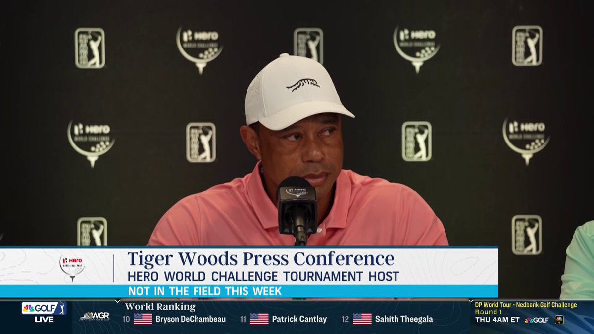 🚨Tiger gives an update on his health