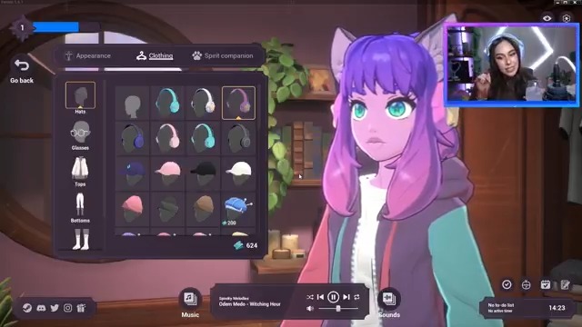 This game is the epitome of COZY!! Even the character creating is vibey.