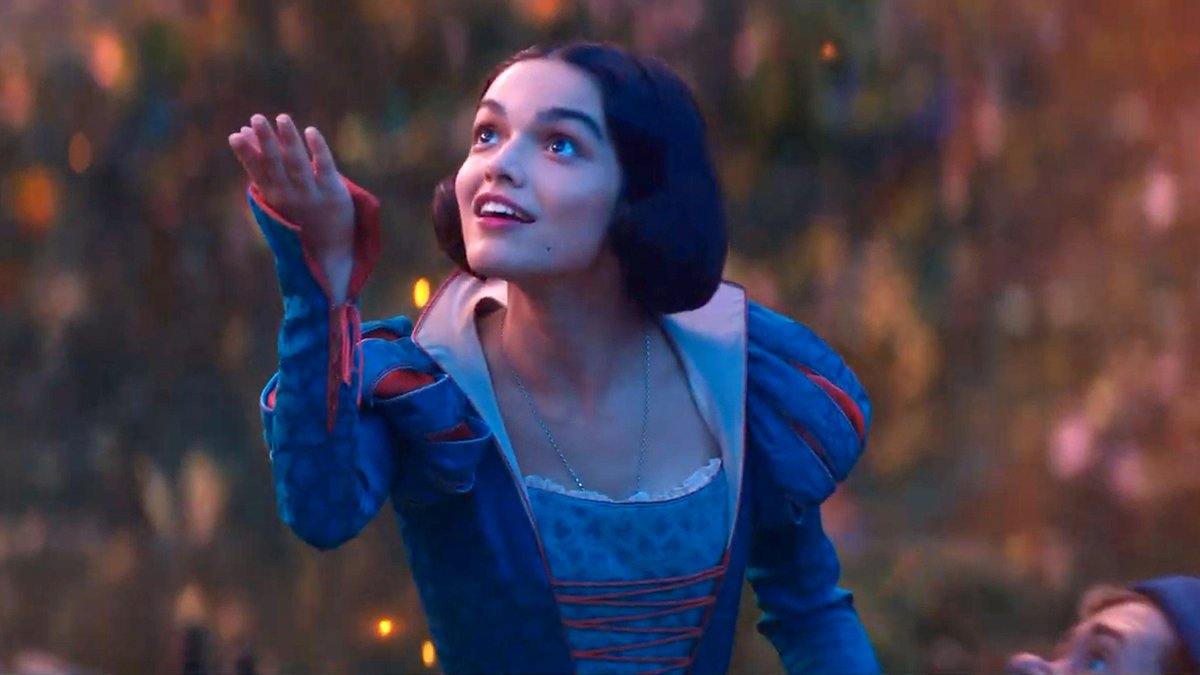 Rachel Zegler and Gal Gadot star in the all-new trailer for Disney's live-action #SnowWhite - in theaters March 21.