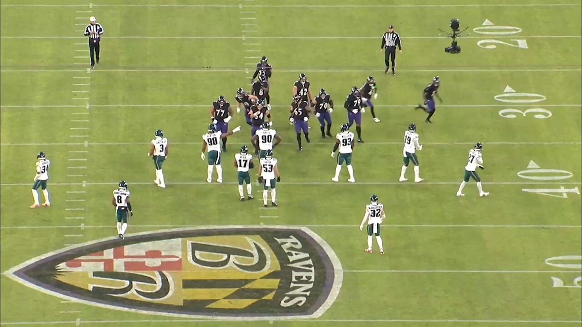 One guy who stood out on film in the #Eagles win was DT Jordan Davis Played an important role in keeping Derrick Henry contained throughout the afternoon, and he did it in a number of ways for Vic Fangio's front