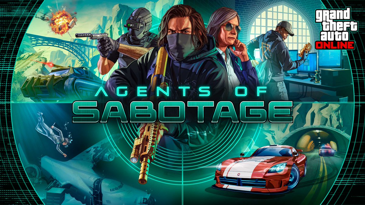 Partner with a rogue agent and use the legendary Darnell Bros Garment Factory as a covert ops installation to snatch some of the city’s preeminent scores in GTA Online: Agents of Sabotage. Coming December 10: