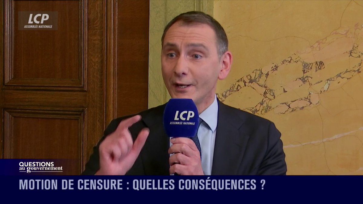 "Votre groupe devrait n'avoir que cinq députés, vu la haine des Français pour le macronisme aujourd'hui. Vous avez été élus avec les voix des antisémites pro-Hamas", dit Laurent Jacobelli qui précise que le RN n'acceptera pas de ministre LFI ou écologiste au gouvernement. #DirectAN