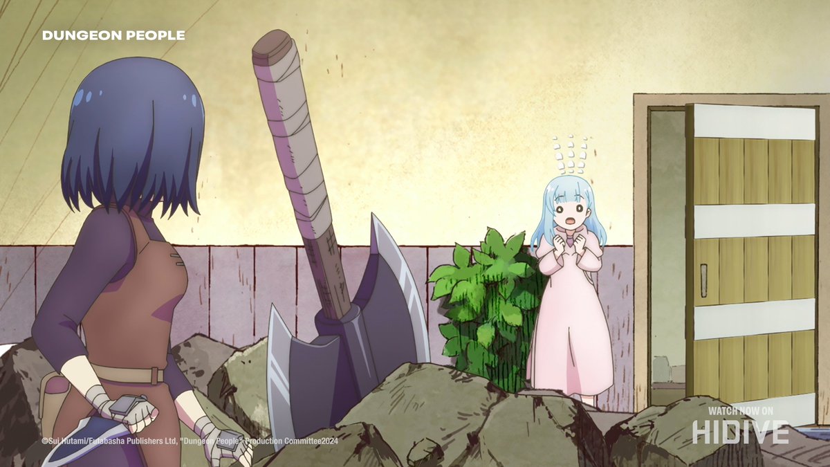 Catch a sneak preview of #DungeonPeople Dub episode 1 👀 ➡️CAST, CREW, &amp; MORE: