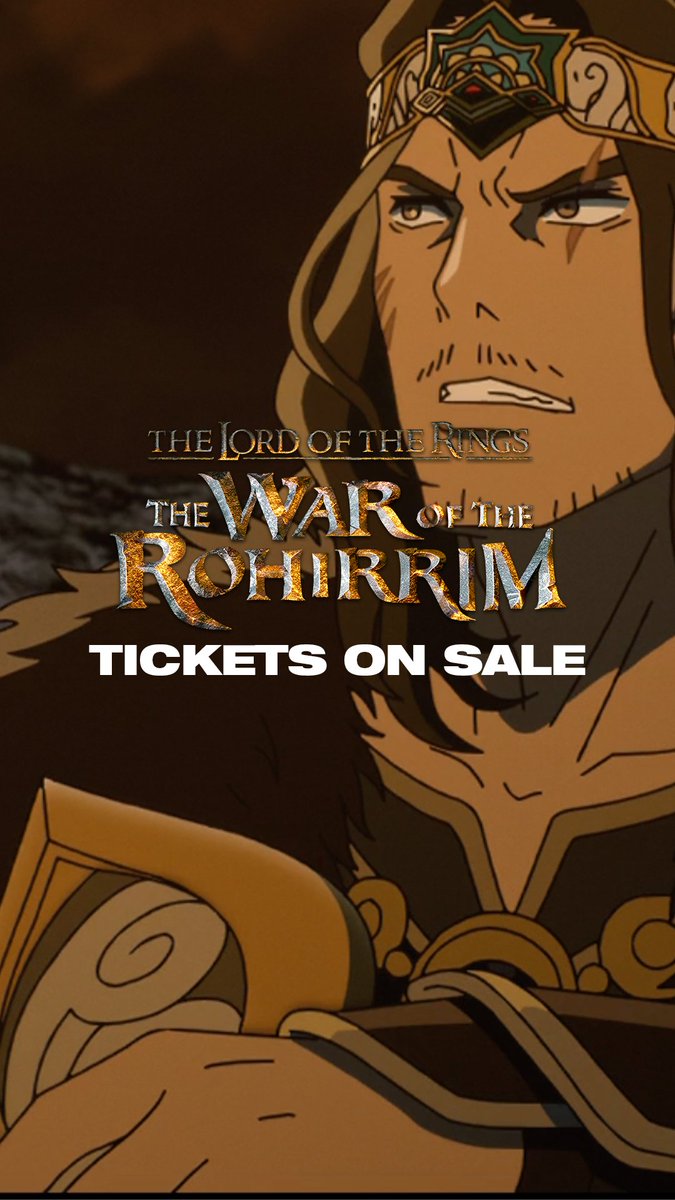 The first 8 minutes of 'LORD OF THE RINGS: WAR OF THE ROHIRRIM' has released online In theaters December 13 ⚔️💍