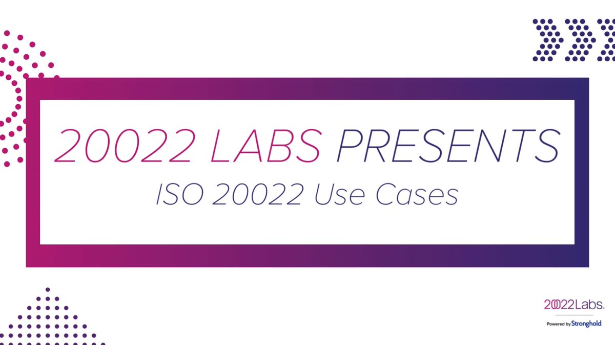 Telcos can send monthly bill payment requests via ISO 20022 request-to-pay. Customers just click the link in the message to auto-populate the remittance info from the original request and transfer the funds. Learn about the benefits of ISO 20022 at
