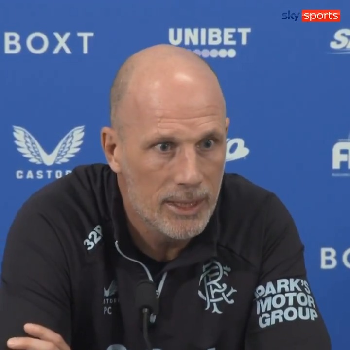 🔵 "He needed time after the transfer to get his rhythm, to get this connection with other players" Philippe Clement says Celtic's Nicolas Kuhn is an example of why his Rangers players need time to adapt 🔽