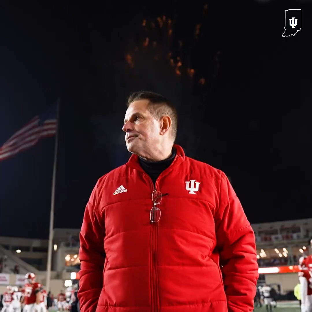 The 2024 Hayes-Schembechler Big Ten &amp; Dave McClain Coach of the Year, Curt Cignetti.