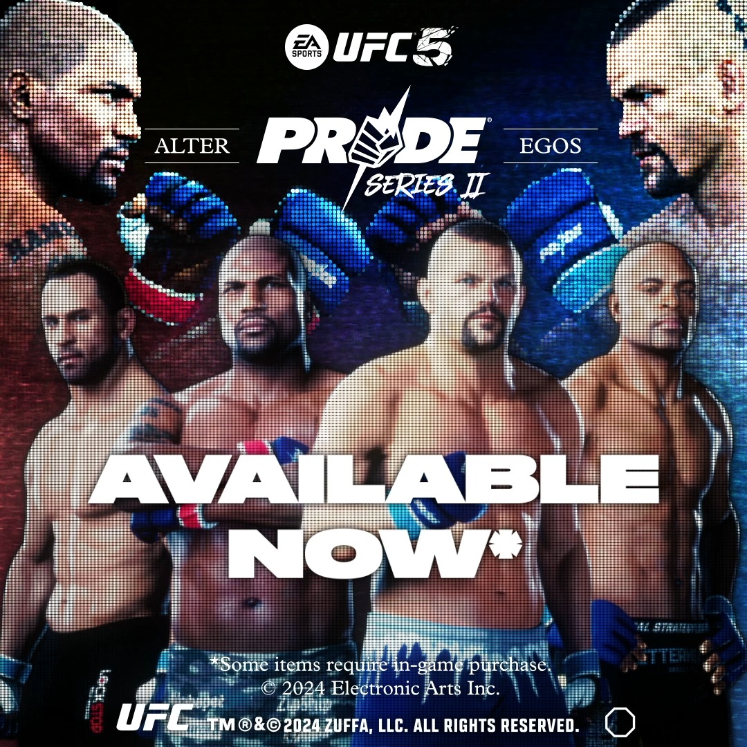 The 𝗴𝗿𝗲𝗮𝘁𝗲𝘀𝘁 of a generation 💥 Alter Egos 𝐏𝐑𝐈𝐃𝐄 𝐒𝐞𝐫𝐢𝐞𝐬 𝐈𝐈 #UFC5