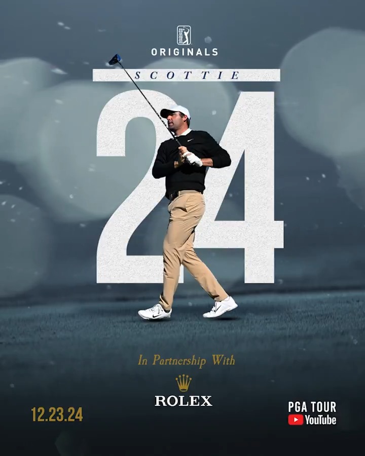 The PGA Tour is releasing a documentary about Scottie’s historic year at the end of the month. Will you be tuning in?