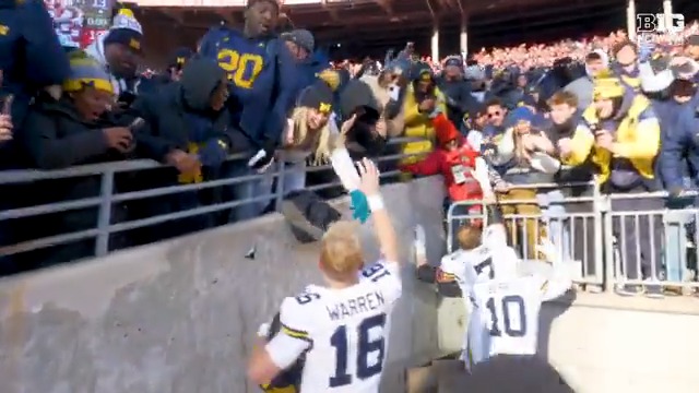𝘛𝘩𝘦 𝘎𝘢𝘮𝘦 gets The Journey treatment 👀 The Journey goes behind the scenes of Michigan Football's upset at No. 2 Ohio State 👇 📍 Auto-Owners