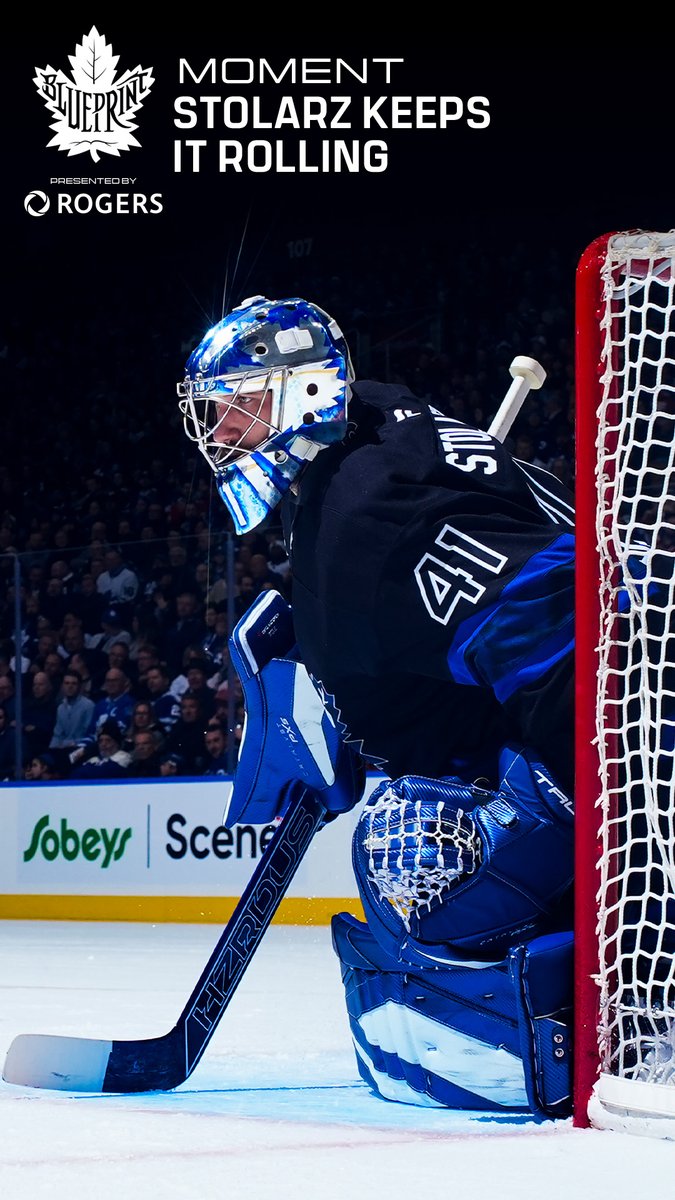 Stolarz keeps it rolling The Leaf: Blueprint Moment presented by Rogers