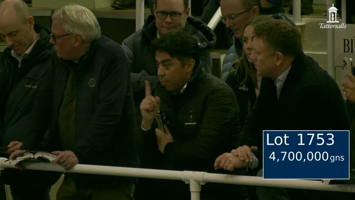 You Got To Me fetches 4,800,000gns, with Amo Racing coming out on top of a protracted bidding war. Trained by Ralph Beckett for Valmont & Newsells Park Stud, the Irish Oaks winner is the third-highest priced lot ever at the #TattsDecember Mares Sale. Enjoy the whole spectacle...