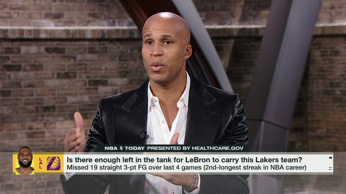 "LeBron James needs help ... he can't be doing this much this early in the season." 👀 —Richard Jefferson on LeBron and the Lakers' recent struggles 📉