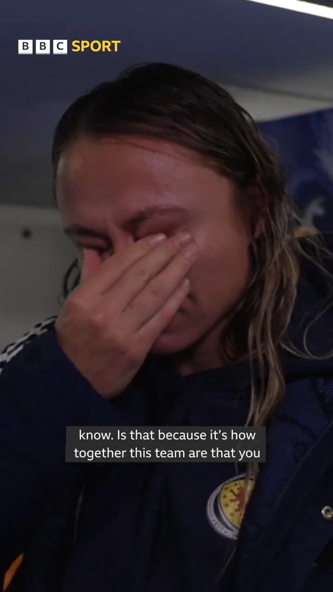 "It's hard to make sense of it" An emotional Claire Emslie speaks about the pain of failing to make Euro 2025 💔 #BBCFootball