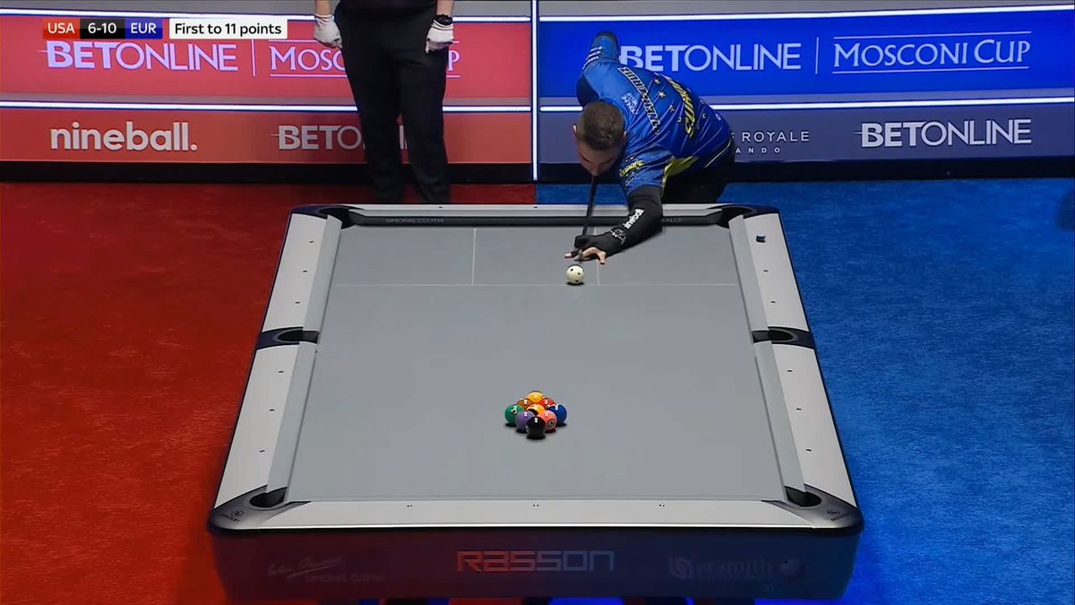 TEAM EUROPE. 2024 MOSCONI CUP CHAMPIONS! 🇪🇺🏆 BetOnline #MosconiCup 🇪🇺🇺🇸