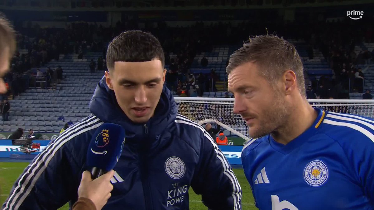 "Today I fulfilled my dream" 🥹 🗣️ ＠LCFC's Bilal El Khannouss #PLonPrime #LEIWHU