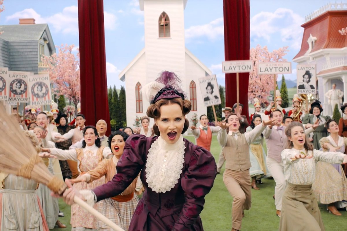 Holding space for Kristin Chenoweth this week. #Schmigadoon! — Now Streaming