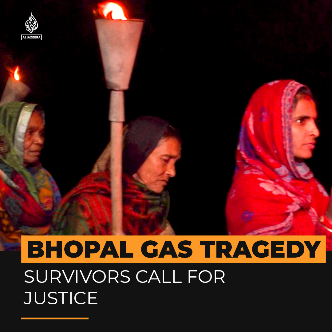 Survivors and activists in Bhopal, India, are renewing calls for justice 40 years after a 1984 industrial gas leak left families suffering from chronic illnesses.