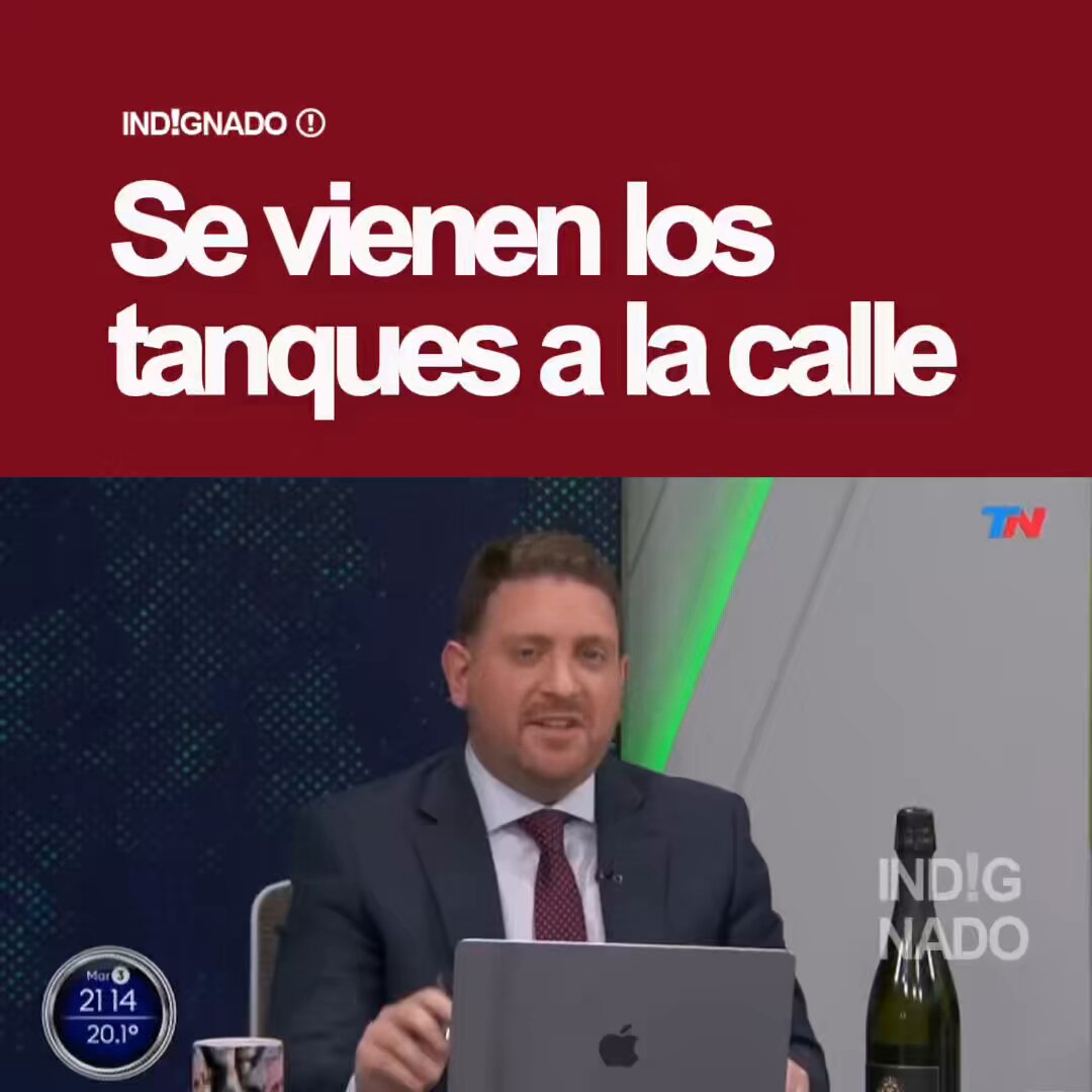 BOMBAZO!!!! De Jonatan Viale: Se vienen los tanques a la calle: El gobierno de Milei prepara un decreto para sacar las fuerzas armadas a la calle. Las FF.AA podrán participar ante amenazas extranjeras no estatales (carteles narco, grupos terroristas. Compartí y deja tu “Si” si apoyas la mano dura. 🔥👊🏻