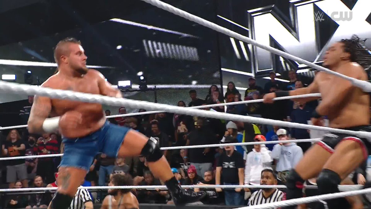 .Nnamdi Oguayo is taking over! 😤 #WWENXT