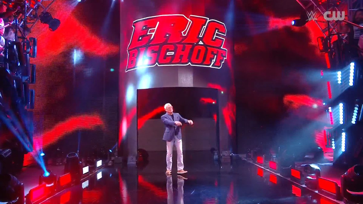 He's here! WWE Hall of Famer Eric Bischoff has arrived to #WWENXT!