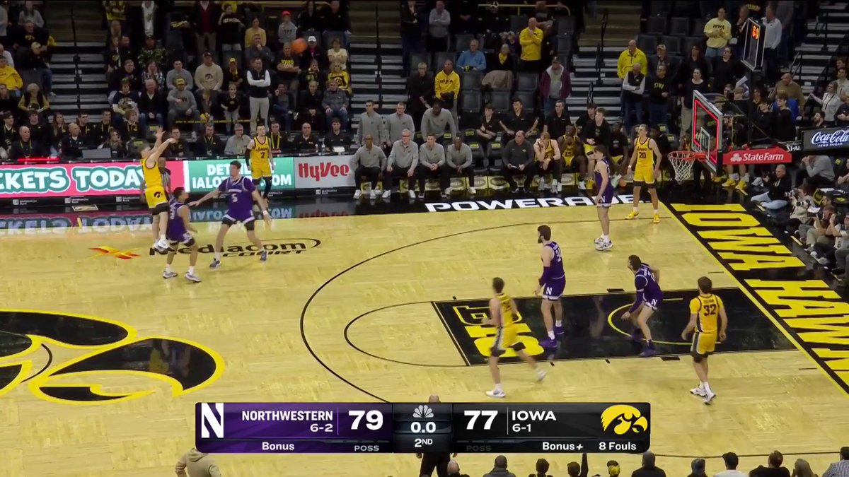 IOWA WINS IT AT THE BUZZER! 🚨 JOSH DIX JUST DID THAT!
