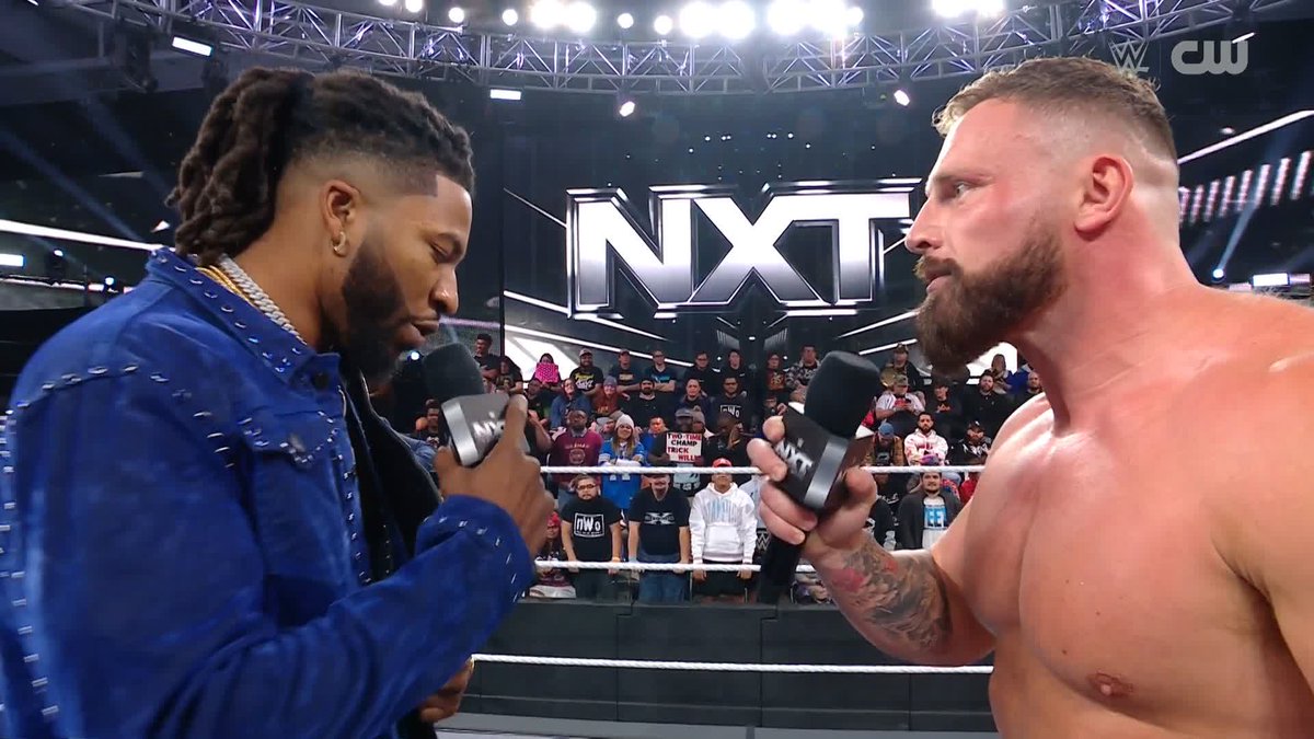 "You wish you had what I had." Trick Williams didn't hold back on @RidgeWWE, but that's mighty fine with the challenger... #WWENXT