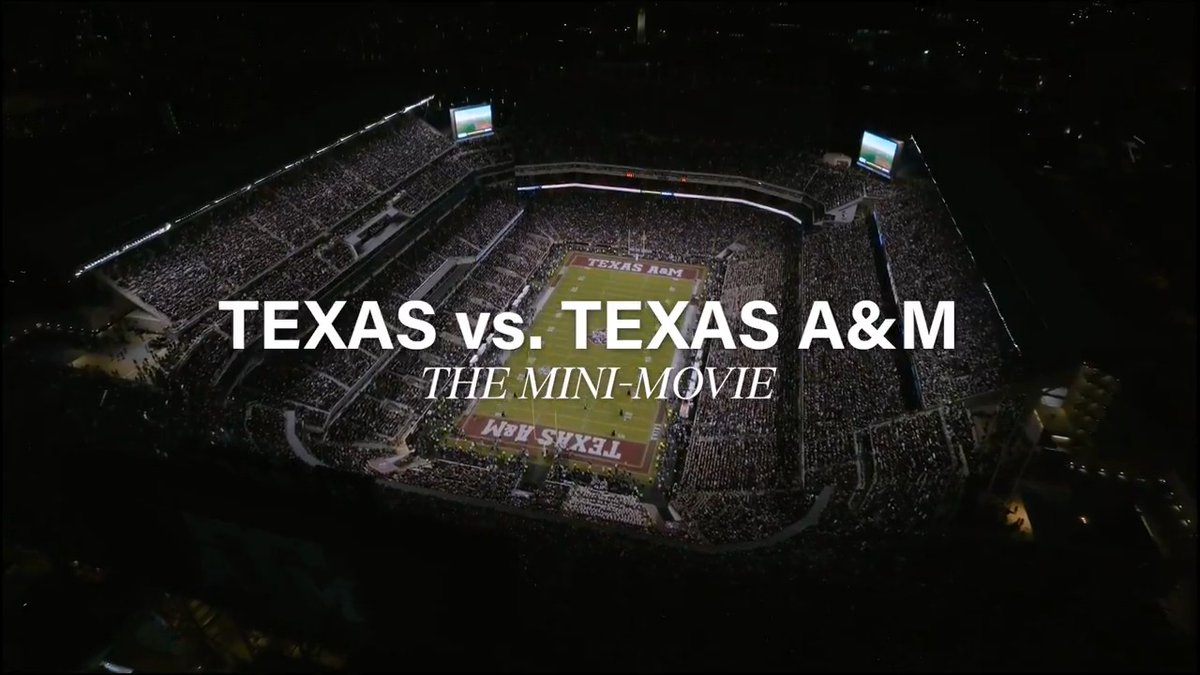 Texas vs. Texas A&amp;M The Mini-Movie 🎬