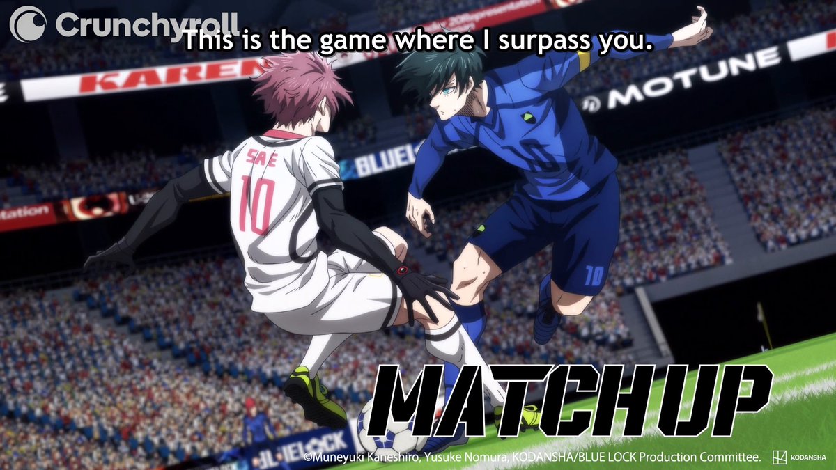 Brother versus brother 😱 (via BLUE LOCK 2nd Season)