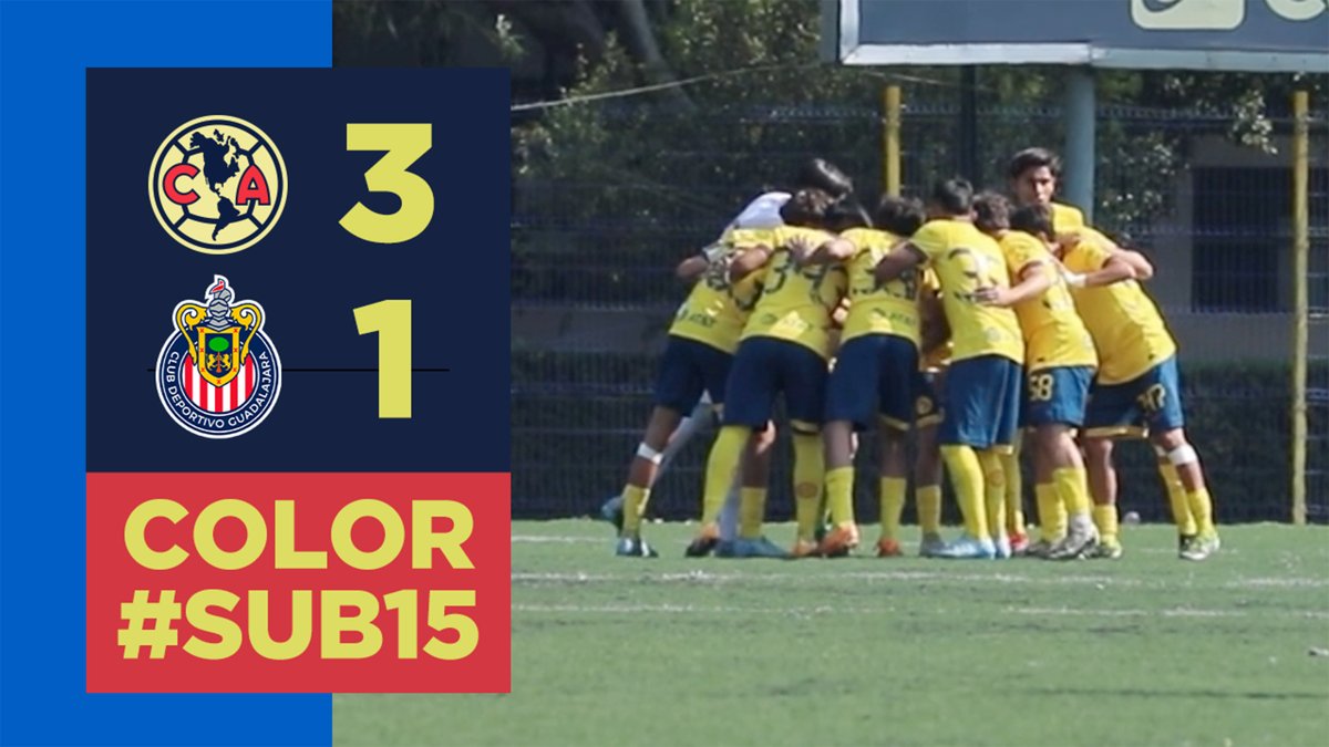 EL COLOR #Sub15. ¡Finalistas y listos para darlo todo! 🦅 Es momento de apoyar a nuestras #ÁguilasDesdeLaCuna 💙💛