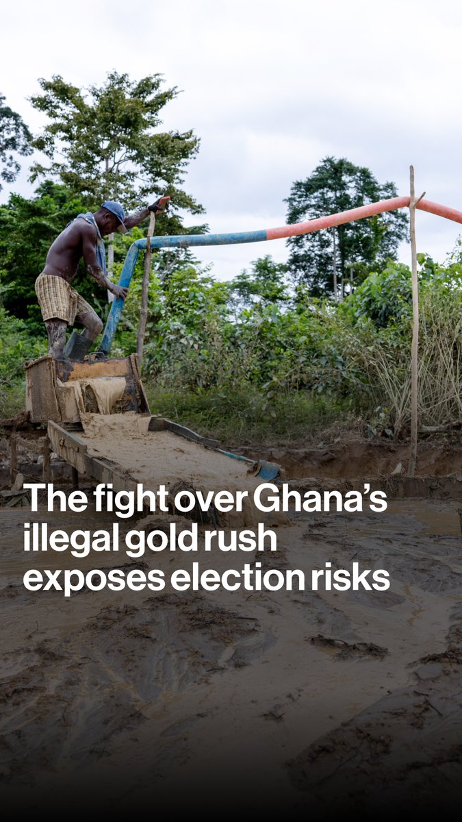 Illegal gold mining in Ghana is destroying its environment and hurting its finances. Yet neither of the main political parties have addressed the issue, as millions rely on the sector for work, reports Yinka Ibukun