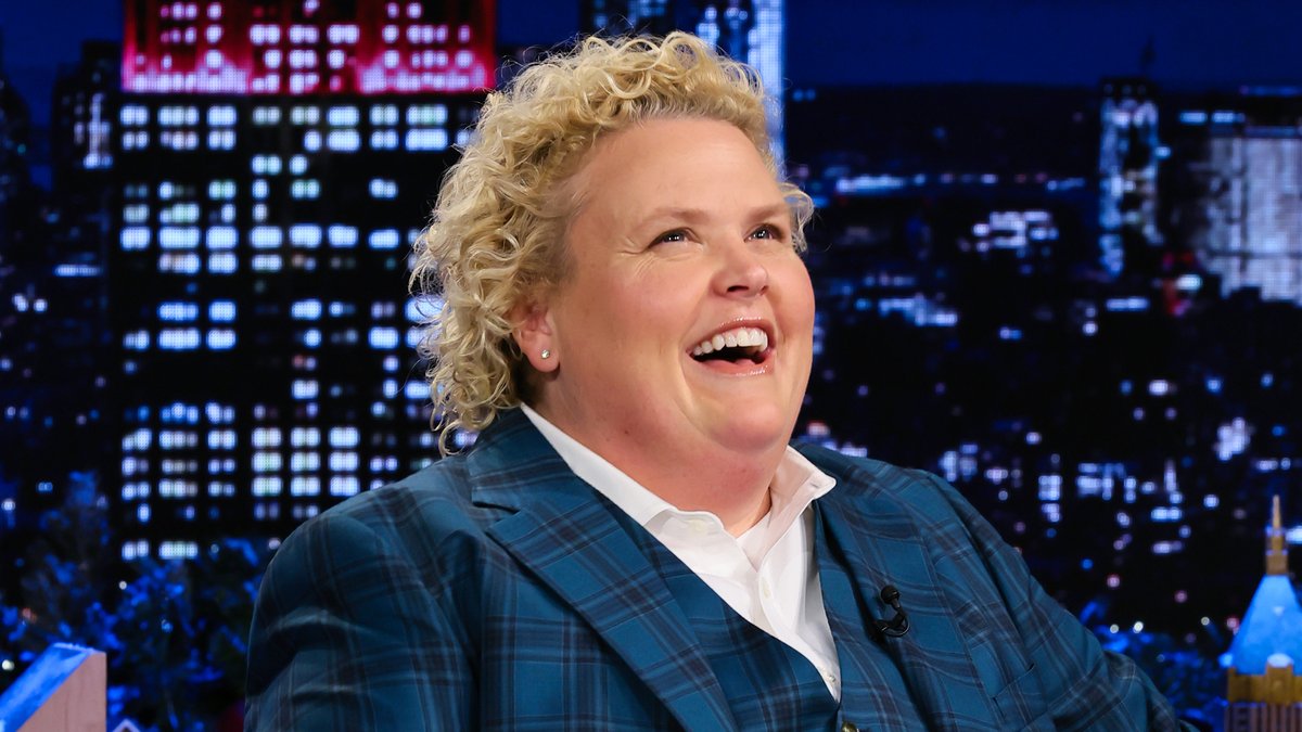 .@FortuneFeimster stared down Madonna until she acknowledged her at a party 🤣 #FallonTonight