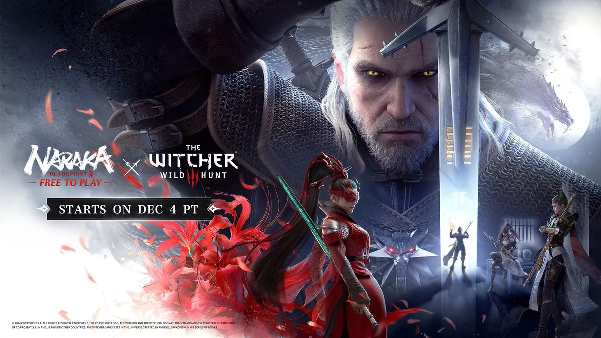 When Tales of Xia and The Witcher meet, it either ends with a battle or … a game of cards. Join Geralt of Rivia in the tavern of Naraka as he unveils his prized prey, sought after by many! The hunt begins in #NARAKABLADEPOINT on December 4 PT