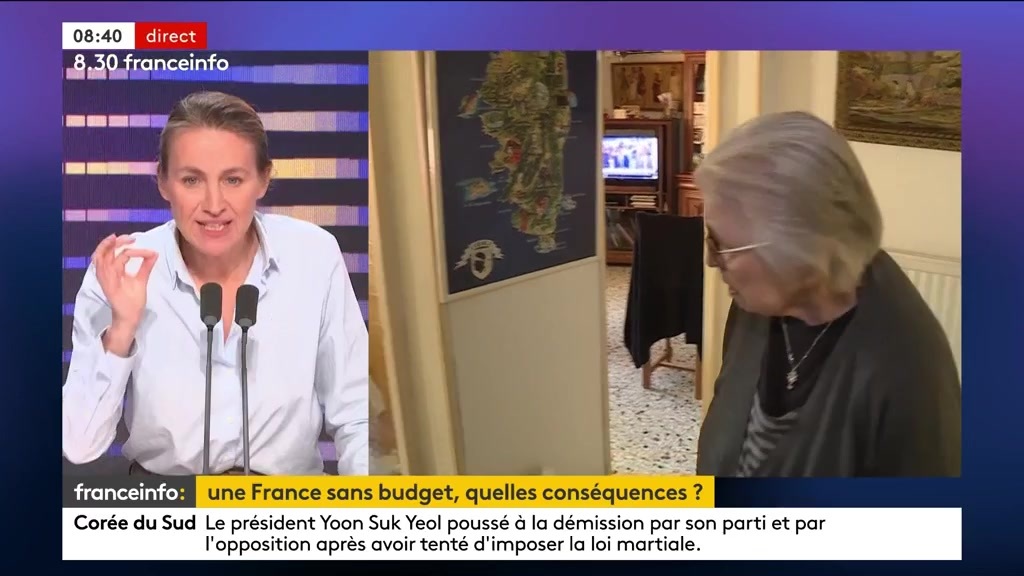 🔴Absence de budget ➡️ "Les retraités seraient effectivement gagnants, mais les retraités ne sont pas un bloc homogène. Certains pourraient participer à l’effort de redressement de nos comptes publics, au même titre que les actifs ou les entreprises", selon Astrid Panosyan-Bouvet