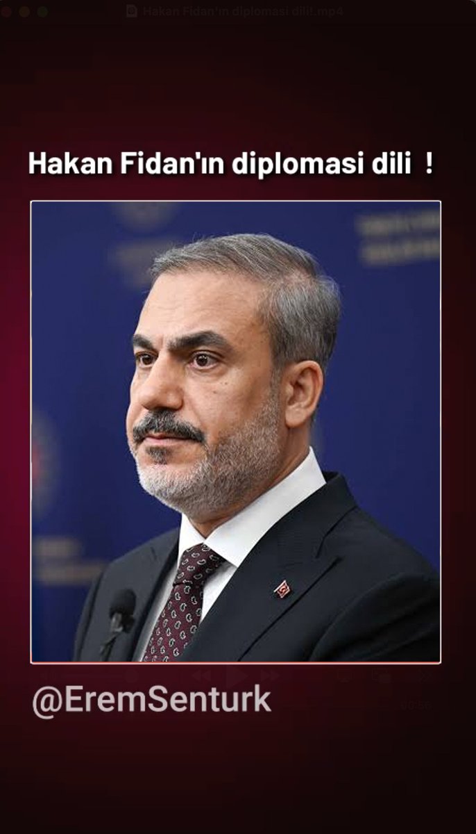 Hakan Fidan'ın diplomasi dili!