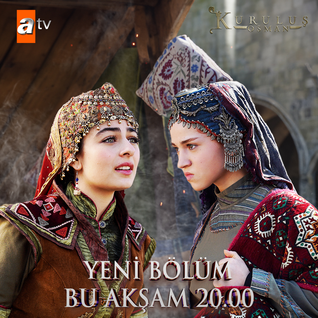 Birbirinden habersiz olan iki bacıyı neler bekliyor? Yeni bölüm bu akşam 20.00'de atv'de! #KuruluşOsman atv