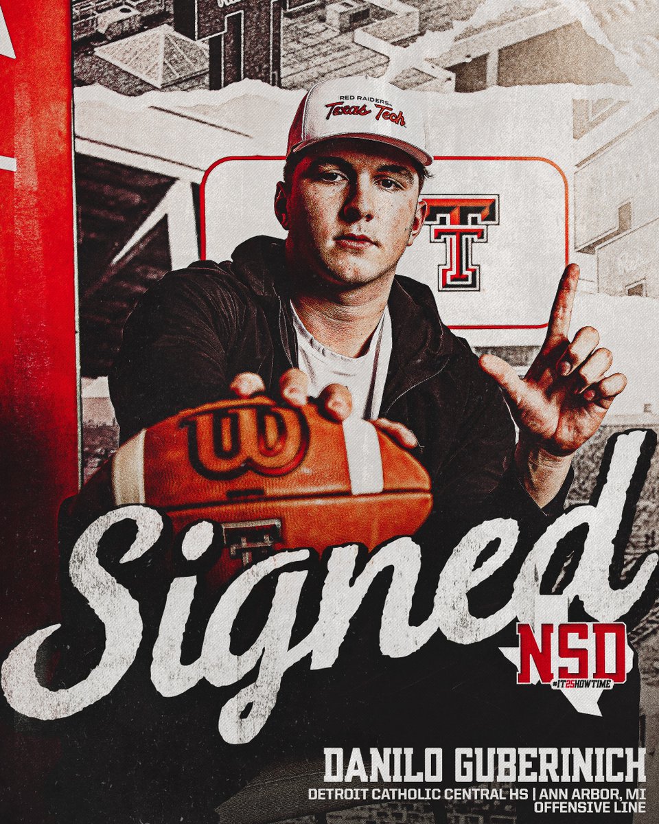 The Italian Stallion is the first one in! ✍️ Welcome home Danilo Guberinich! #WreckEm | #It25howtime
