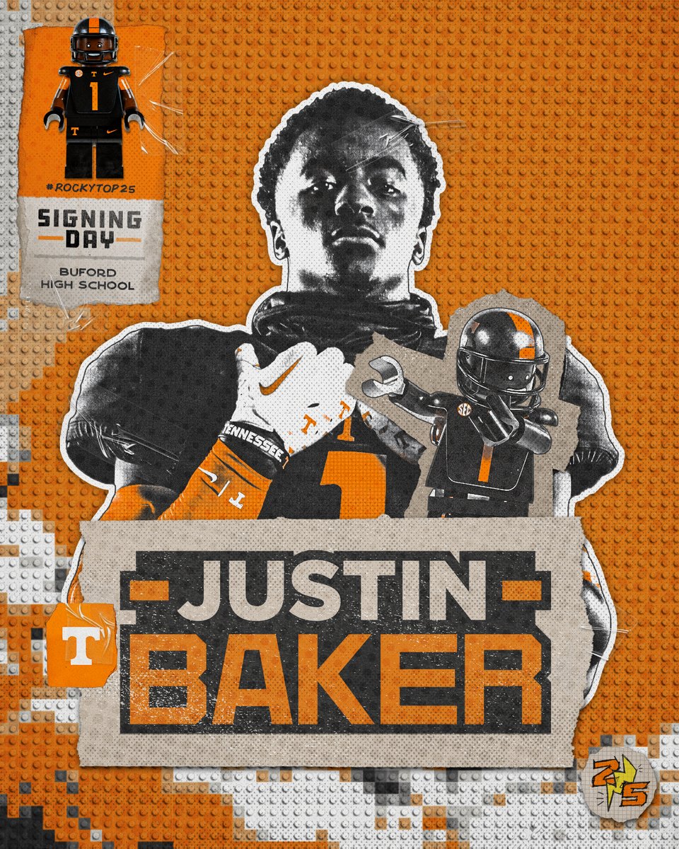 Home sweet home! Pound the rock! 🪨 Justin Nkosi Baker | #RockyTop25 🍊