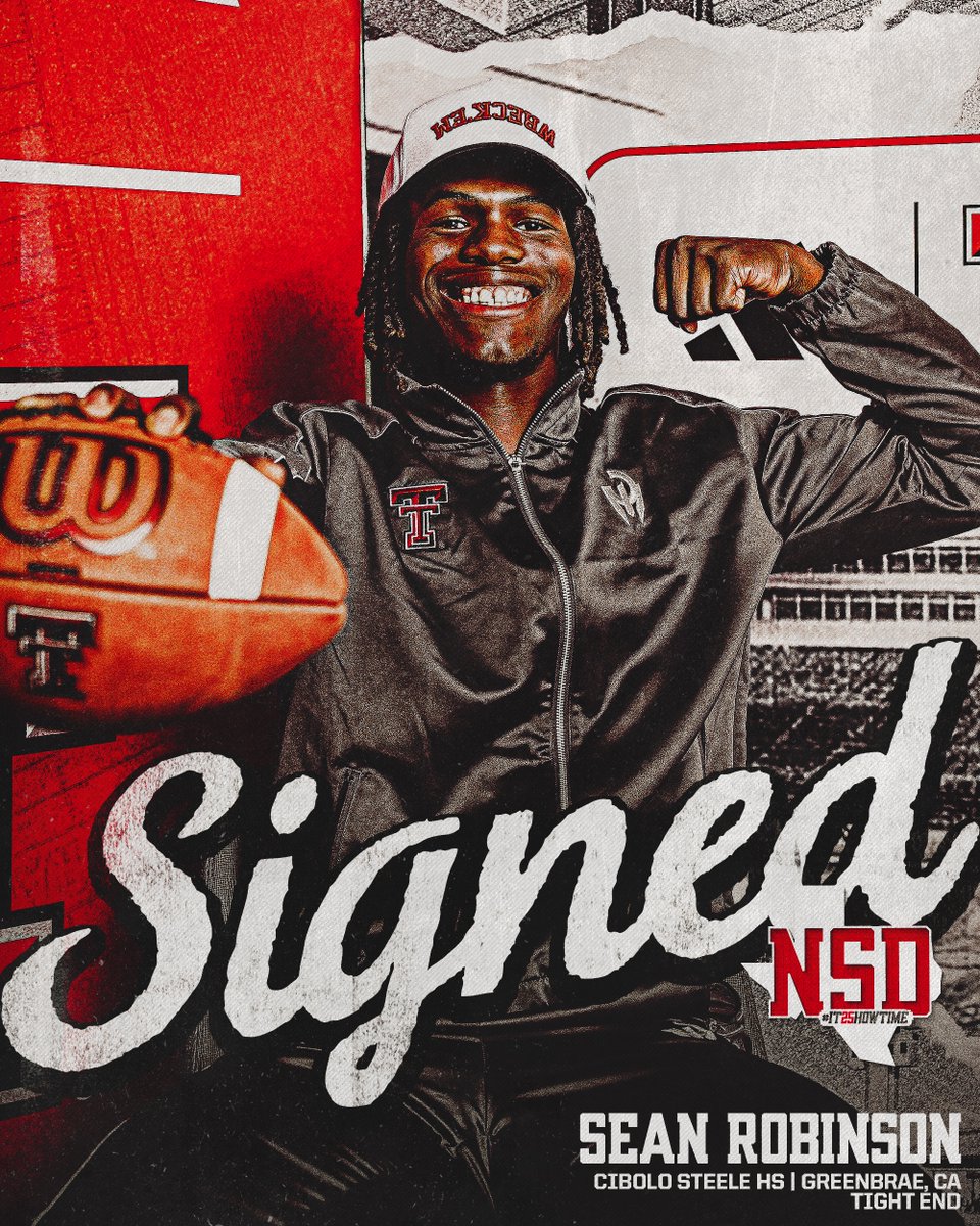 Rambo is a Red Raider‼️ Welcome home Sean Rambo 🇳🇬 #4ATH TX! #WreckEm | #It25howtime