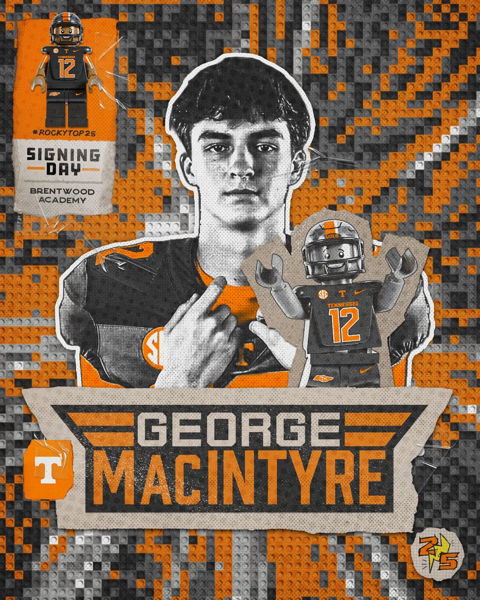 Home sweet home! Volunteer State signal caller. George MacIntyre | #RockyTop25 🍊