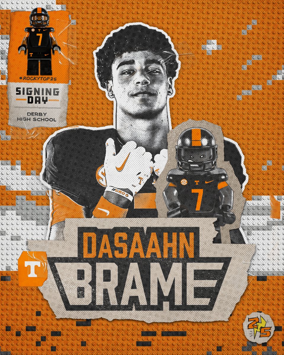 Home sweet home! Just added a playmaker. DaSaahn Brame | #RockyTop25 🍊