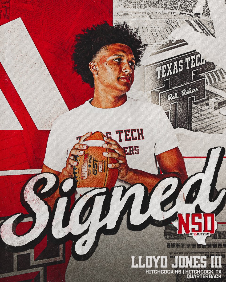 Got our signal caller! 💪 Welcome home @chubjones2025! #WreckEm | #It25howtime