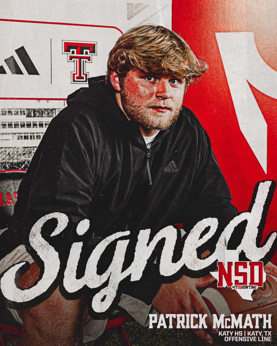 Just got tougher in the trenches 😤 Welcome home Patrick McMath! #WreckEm | #It25howtime
