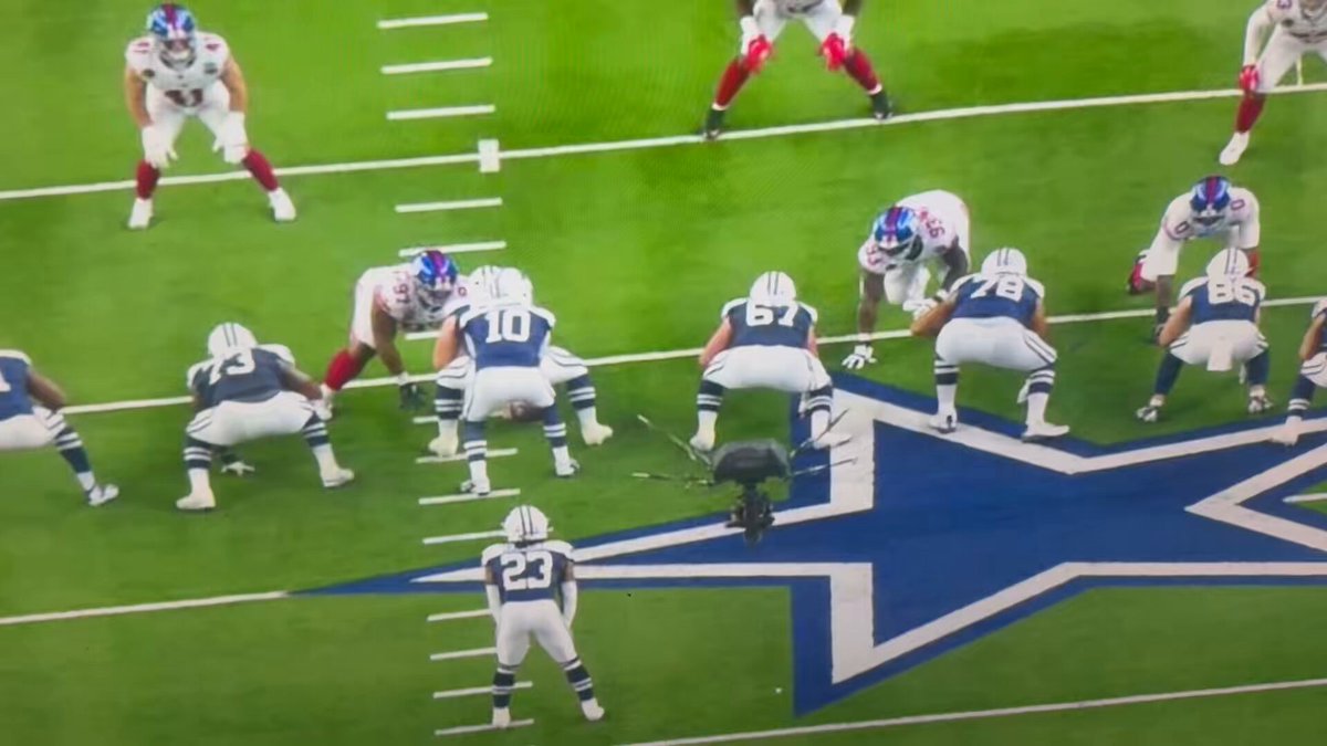 .Dallas Cowboys Brock got a chance to make his 2nd start at RG in place of the All World Zack Martin Lots to like with an attitude. Keep an eye on #67 on #MNF Cincinnati Bengals #BaldysBreakdowns