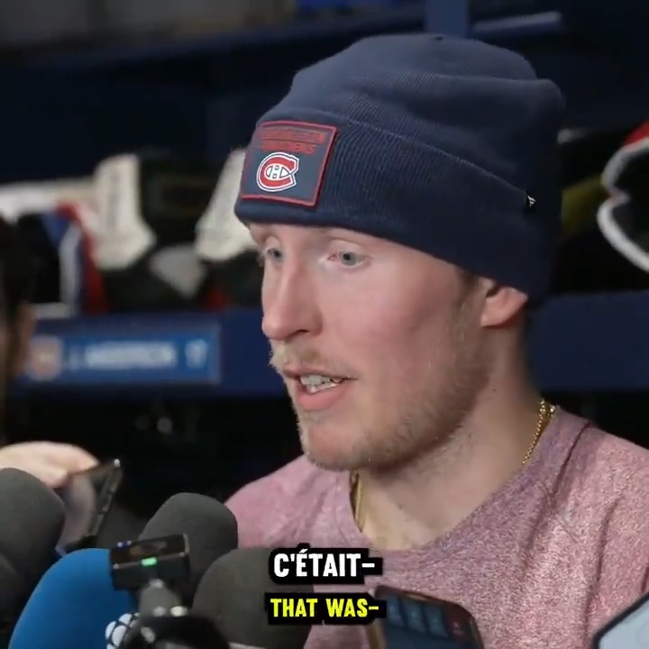 reconnaissant et heureux de l'avoir avec nous grateful and thankful to have him #GoHabsGo