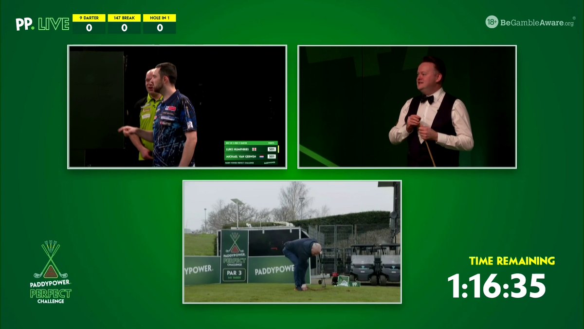 The 9 darter v 147 debate is here again 🤣. Let me throw this stat into the mix: - There's been 14 World Champ 9 darters in 24352 legs since 2009 at one every 1739 legs - There's been 6 Crucible 147s in 9551 frames since 2009 at one every 1591 frames
