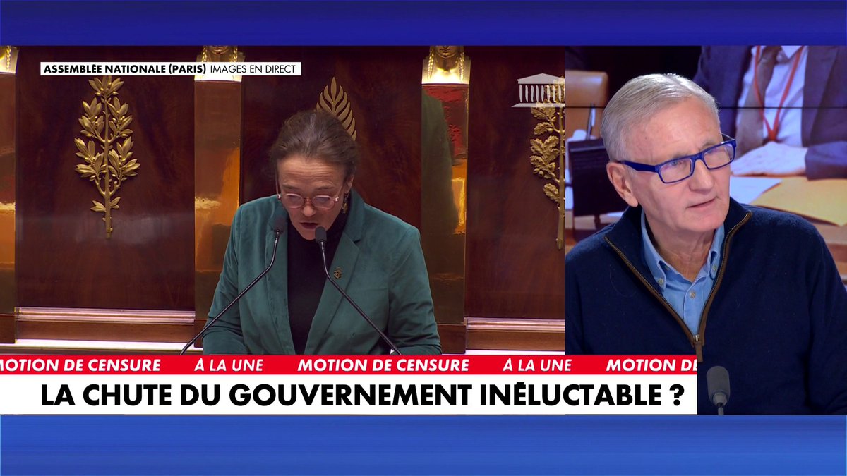 «Emmanuel Macron devrait essayer les macronistes et la gauche au gouvernement», a estimé l'avocat, André Vallini dans #180minutesInfo si la motion de censure devait être adoptée.